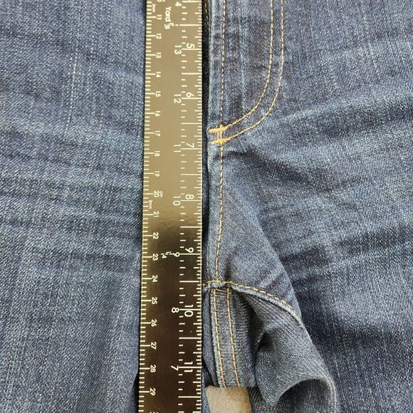 Gap 1969 Women 31L Dark Wash Mid Rise New Perfect Boot Jeans - Picture 12 of 14